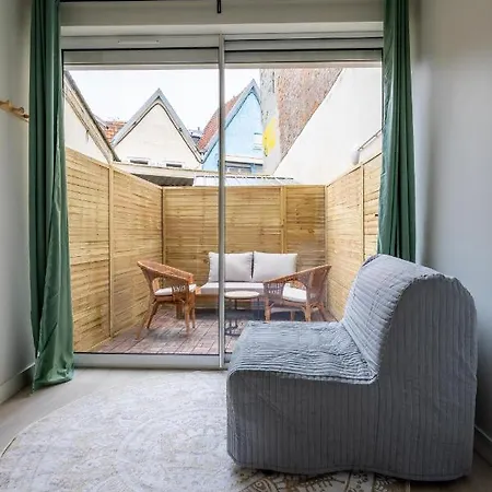 Les Hortillonnages_b&b Inn_centre Ville_terrasse_wifi_netflix شقة